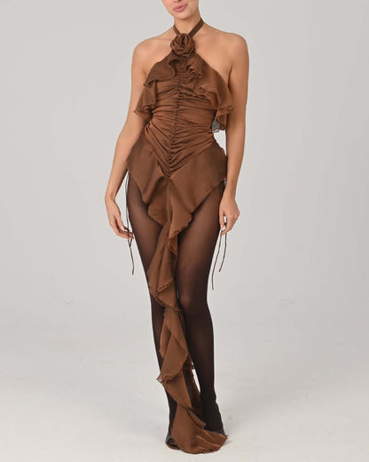 Rose Whisper Thai Mini Dress