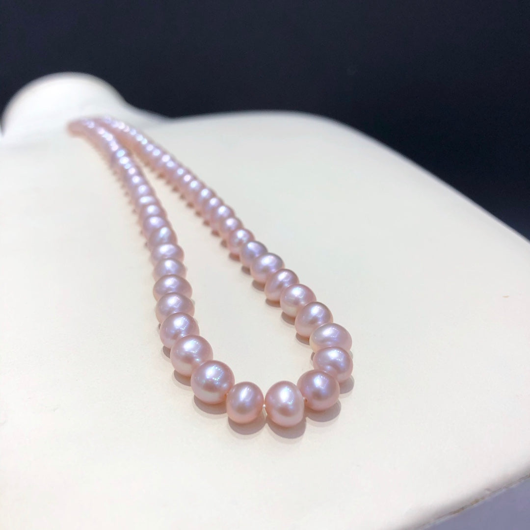 6-7mm Classic Aaa Grade Freshwater Pearl Necklace