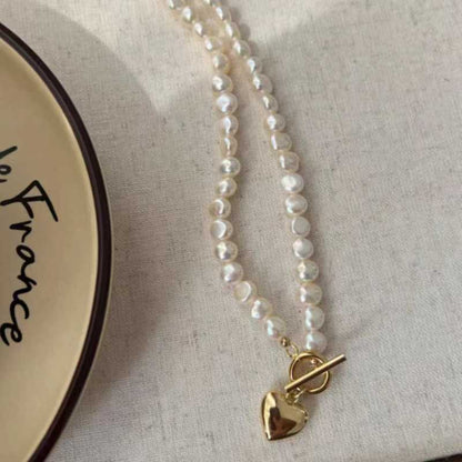 6-7mm Natural Baroque Freshwater Pearl Necklace