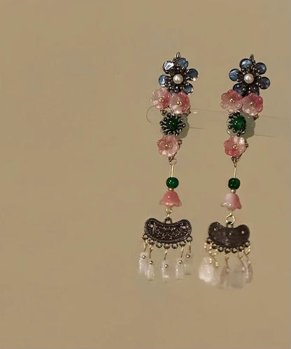 Chinese Style Multicolor Alloy Tassel a Pair Hairpin