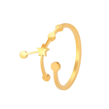 Zodiac Star Sign Rings