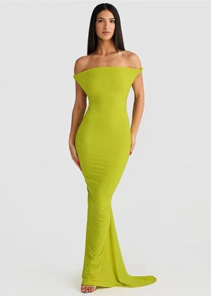 Backless Sling Slim-fit Long Dress