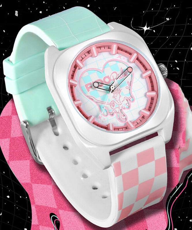 Purple Silicone Rubber Waterproof Silicone Rubber Watch