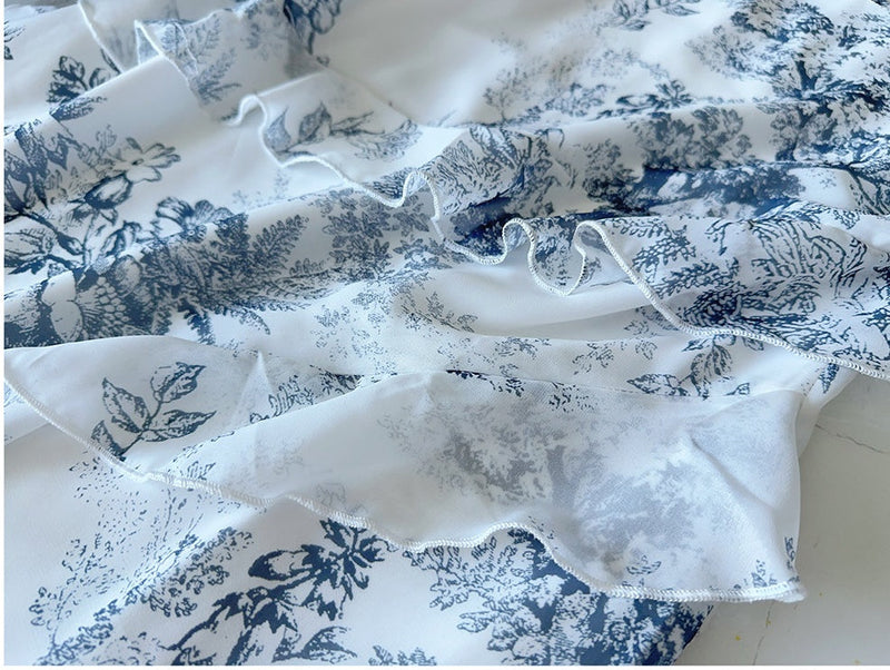 Ruffle Maxi Dress · Slimming