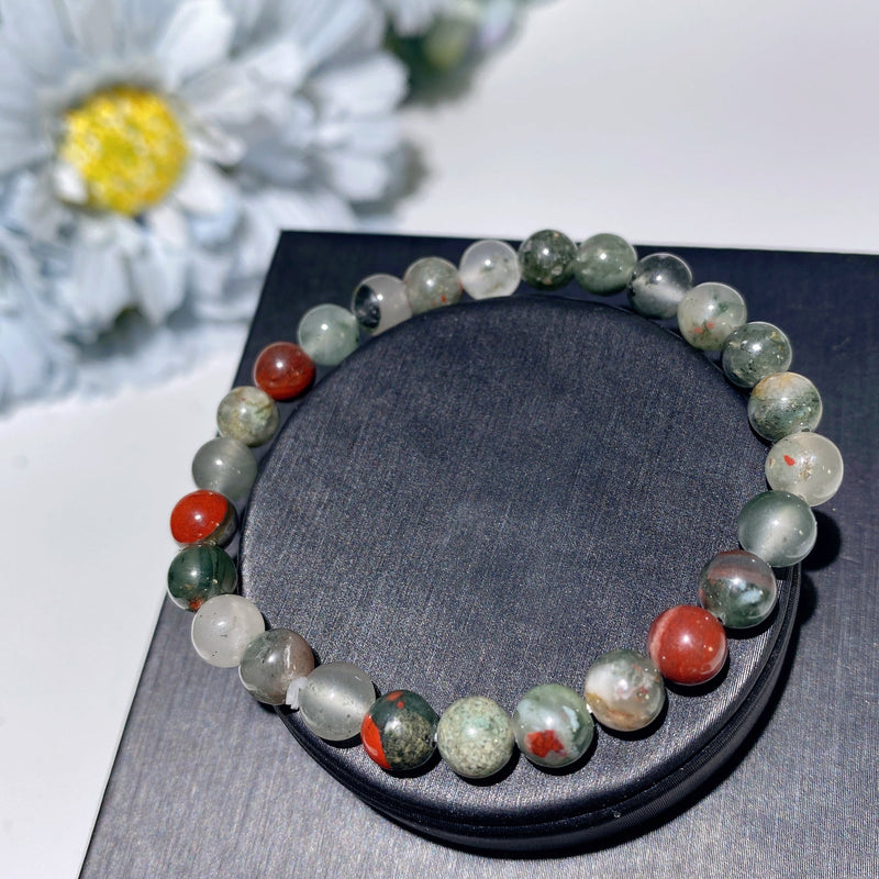 6mm Mixed Crystal Healing Bracelet for Energy Balance