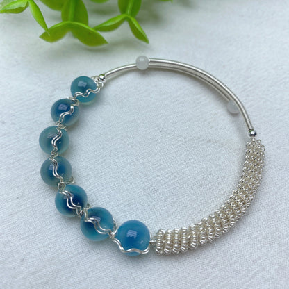 7.5-8.5mm Mixed Crystal Healing Bracelet for Spiritual Balance