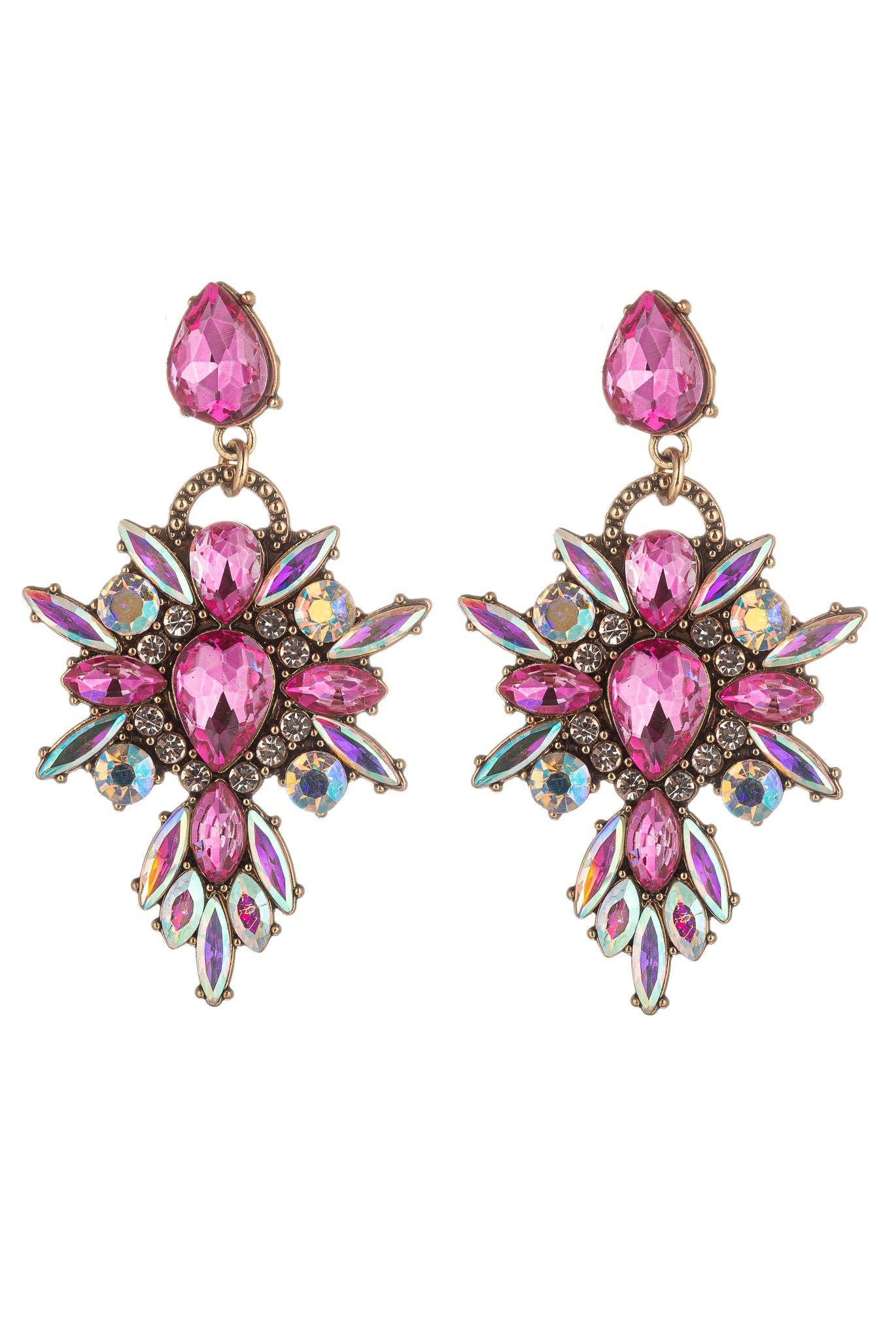 Lexy Pink Statement Earring