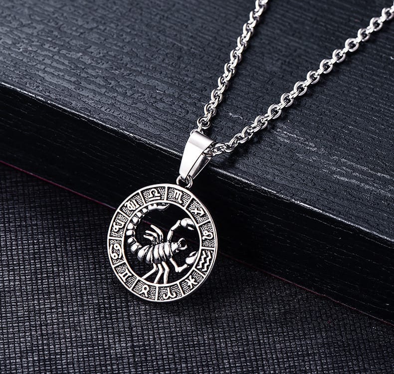Celestial Zodiac Amulet Necklace