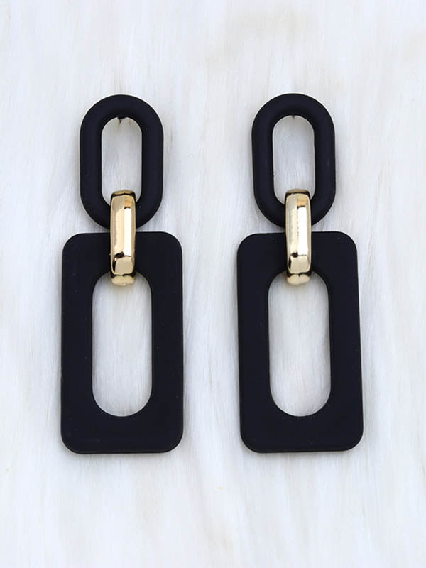 Geometric Hollow Earrings Accessories