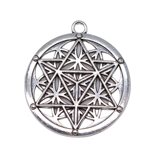Hollow Carved Magic Pendant