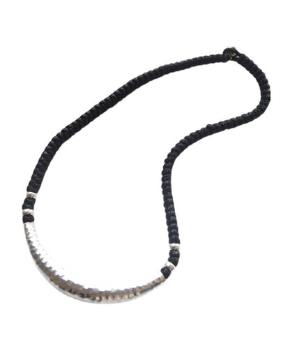 Simple Black Sterling Silver Choker