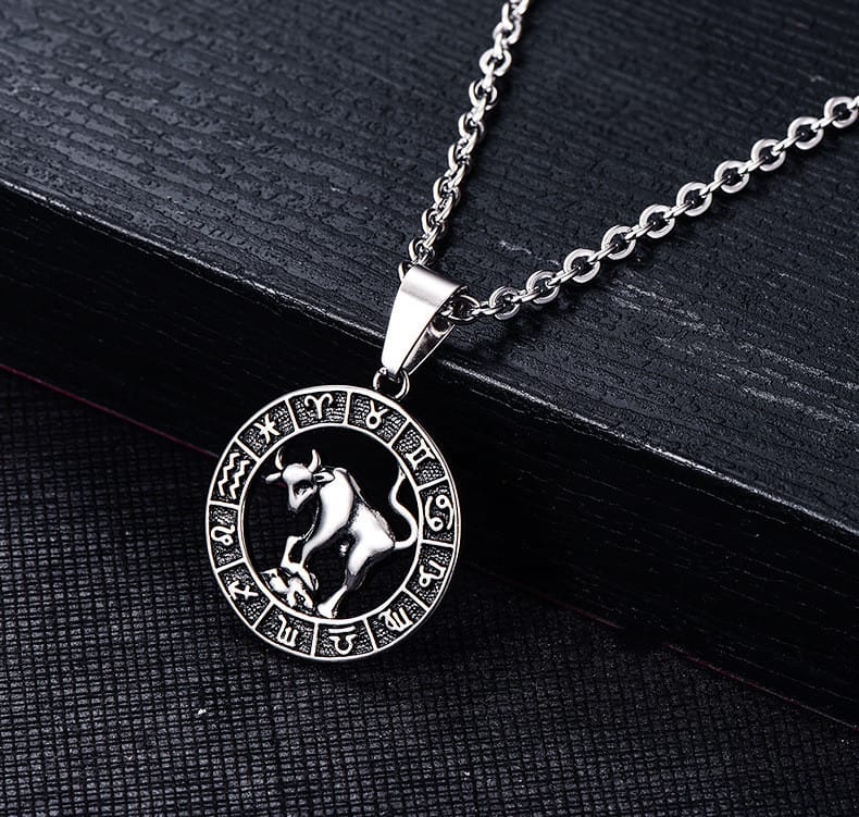 Celestial Zodiac Amulet Necklace