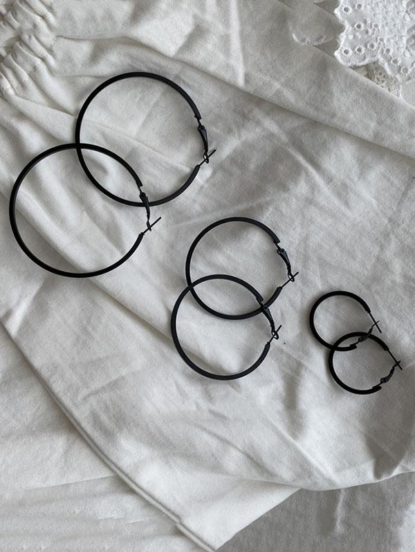 Original Large Circle Earrings