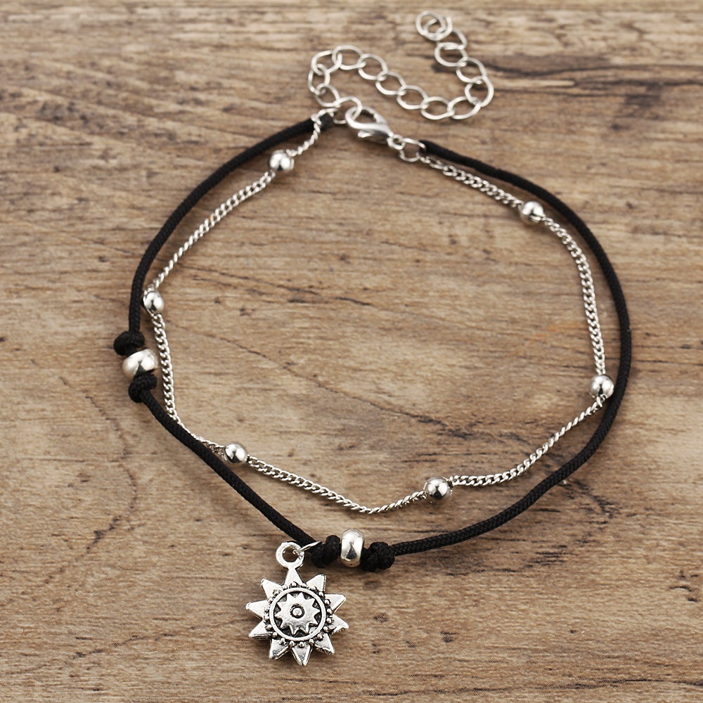 Star Pendant Anklet