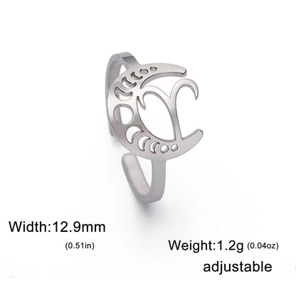 Moonlit Constellation Rings