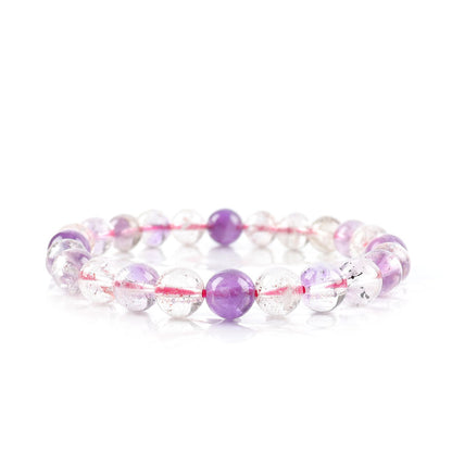 7mm Super 7 Spiritual Bracelet for Healing & Protection