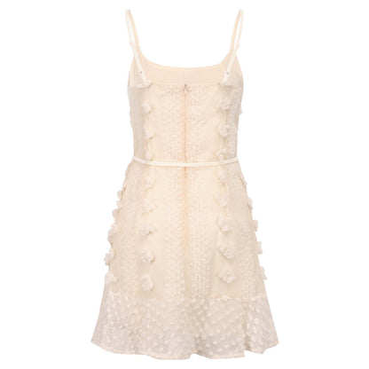 Lace Flower Design Grace Mini Dress