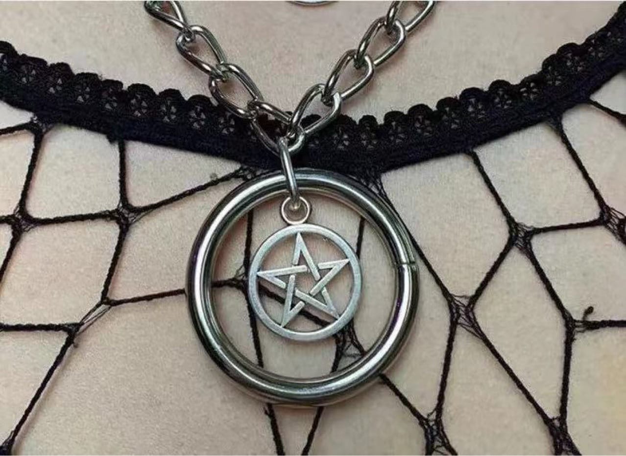 Gothic Pentagram Necklace