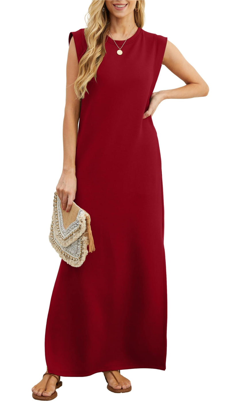 Finley - Relaxed Elegance Wrinkle-free Maxi Dress