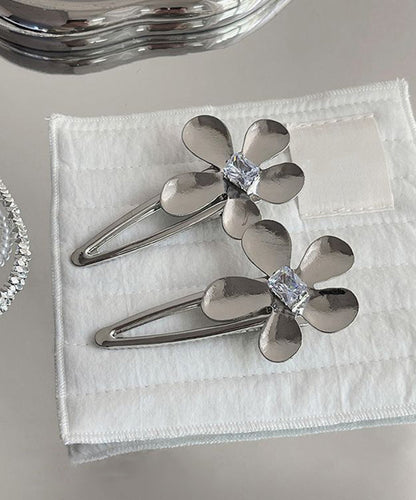 Boutique Silk Alloy Zircon Hairpin