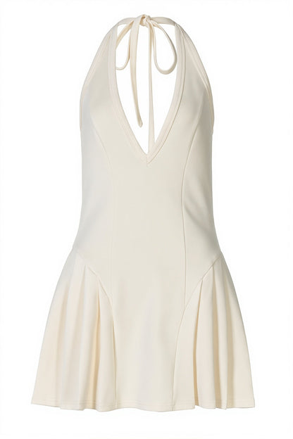 Ruffle Waist Bodycon Mini Dress