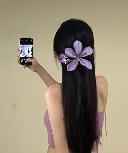Original Design Purple Metal Hairpin