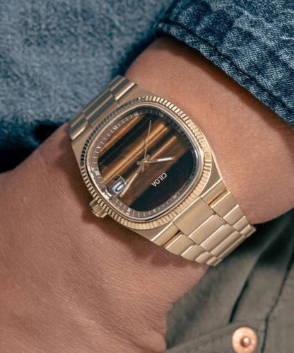 Unique Coffee Stainless Steel Mechanical Watches
