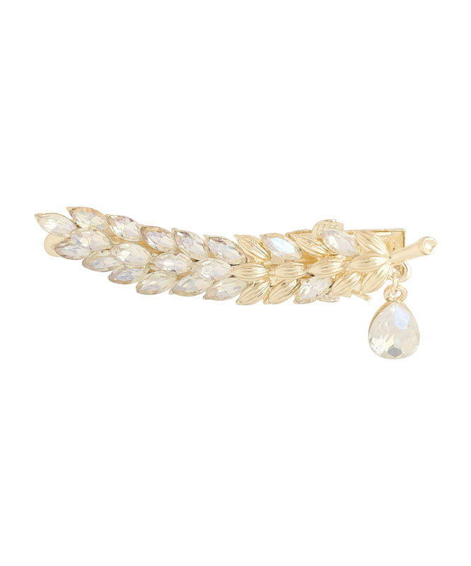 Crystal Ears of Wheat Duck Mouth Hairpin