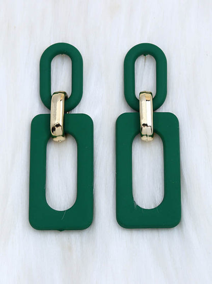 Geometric Hollow Earrings Accessories