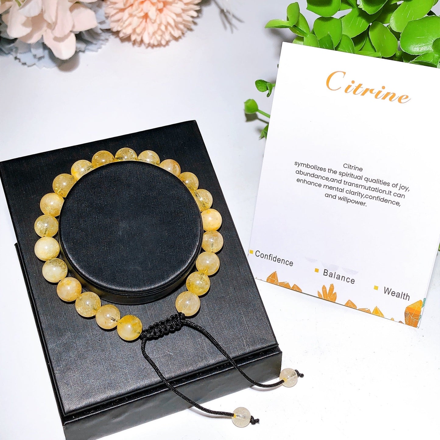 8mm-12mm Golden Healer Tsavolite Spiritual Bracelet for Healing