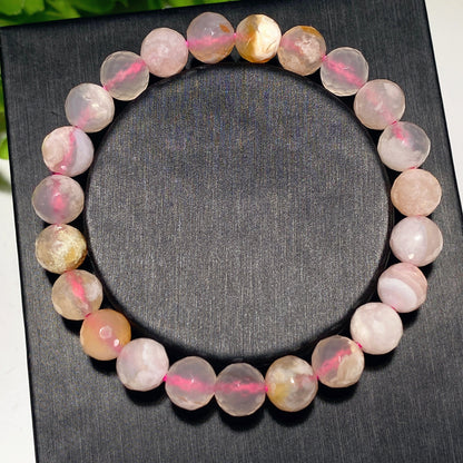 8mm Faceted Mixed Crystal Spiritual Bracelet for Healing