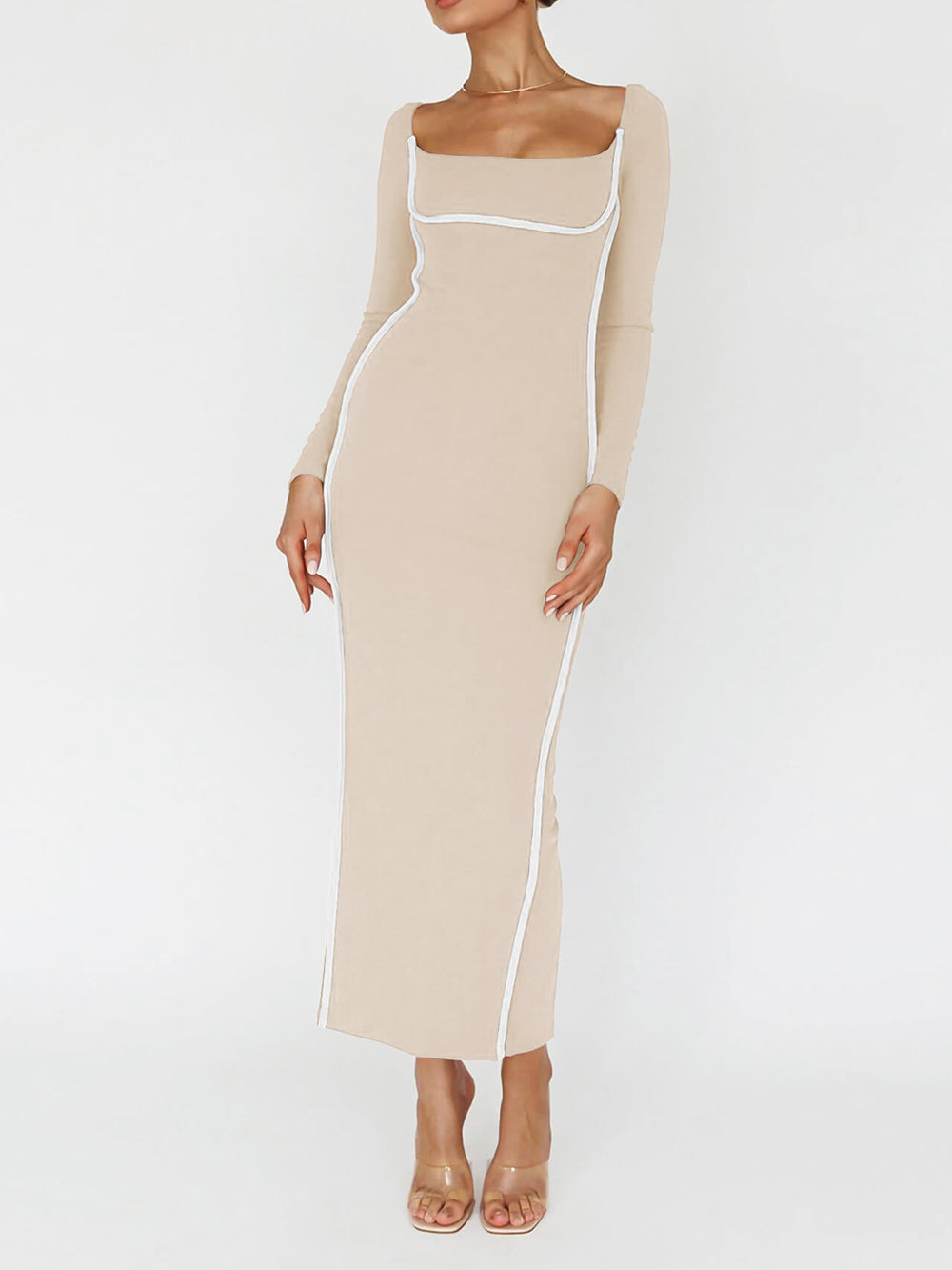 A-list Glam Maxi Dress