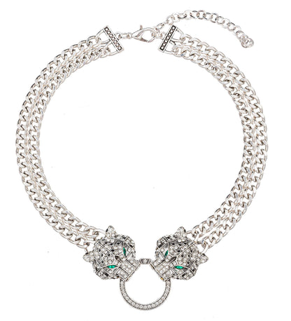 Jag Necklace: Yellow Gold