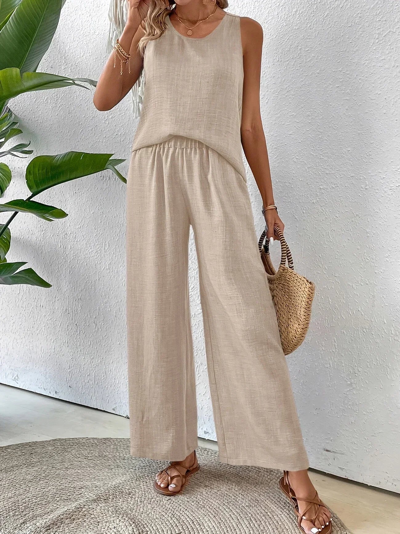 Elowen – All-day Tank and Pants Pair