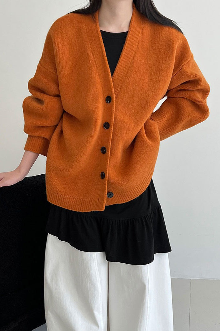 Relaxed Fit Cardigan