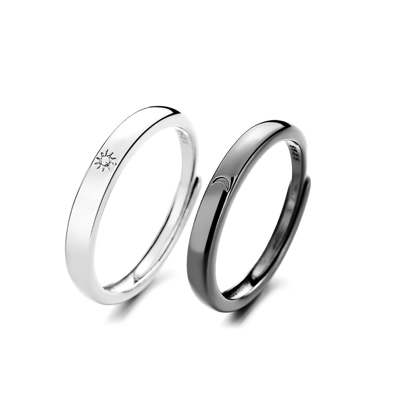 Twin Eclipse Bond Rings Set