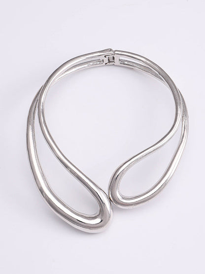 Geometric Hollow Color Necklaces Accessories