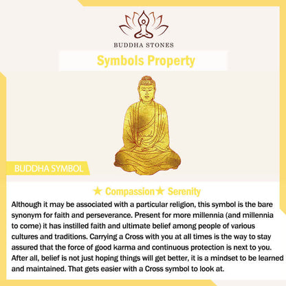 Buddha Stones Natural Black Obsidian Crystal Buddha Strength Protection Amulet Lucky Charm Pendant Necklace