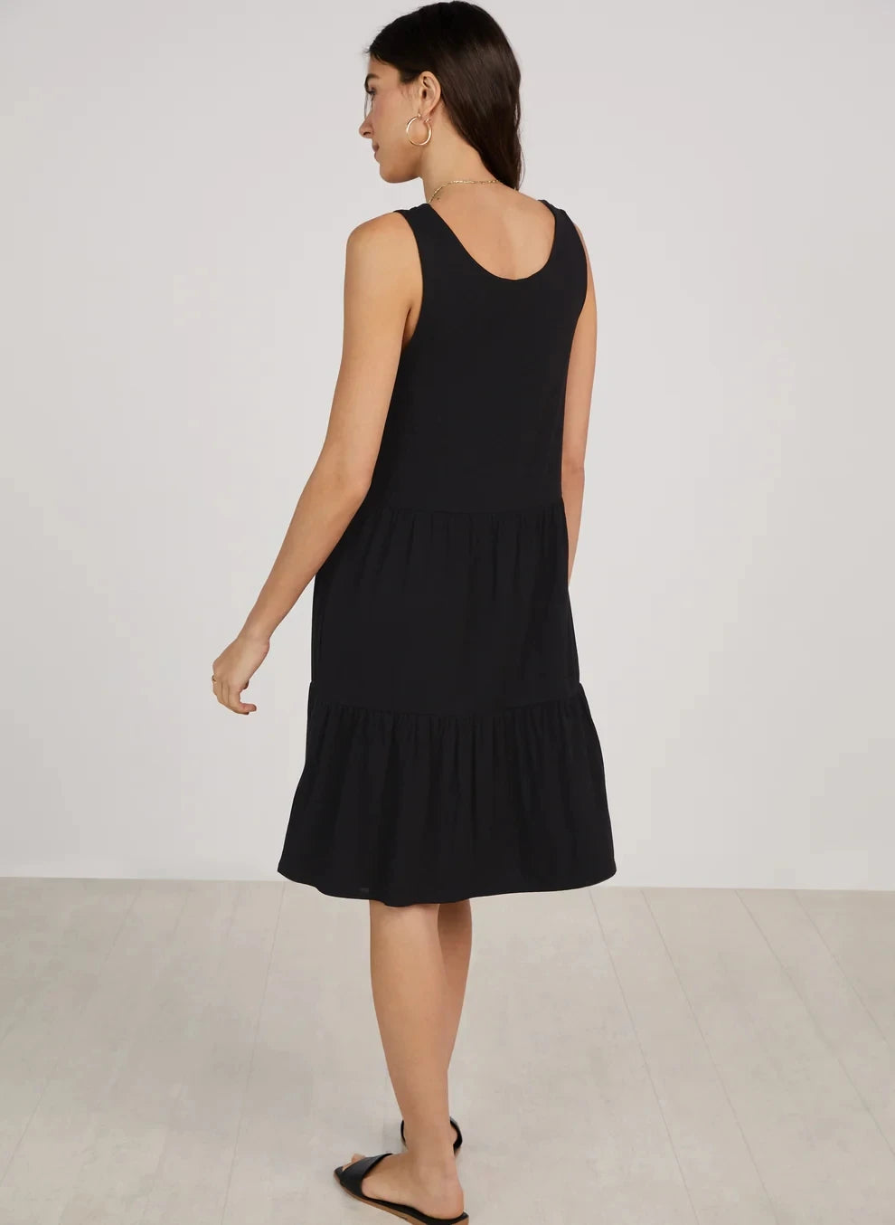 Summer Color Spaghetti Strap Dresses for U-neck Loose Mini Dress Simple Style Lady Sleeveless Vestidos
