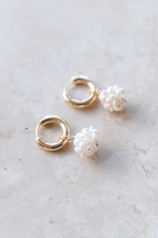 18k Gold Plated Under the Sky Earrings