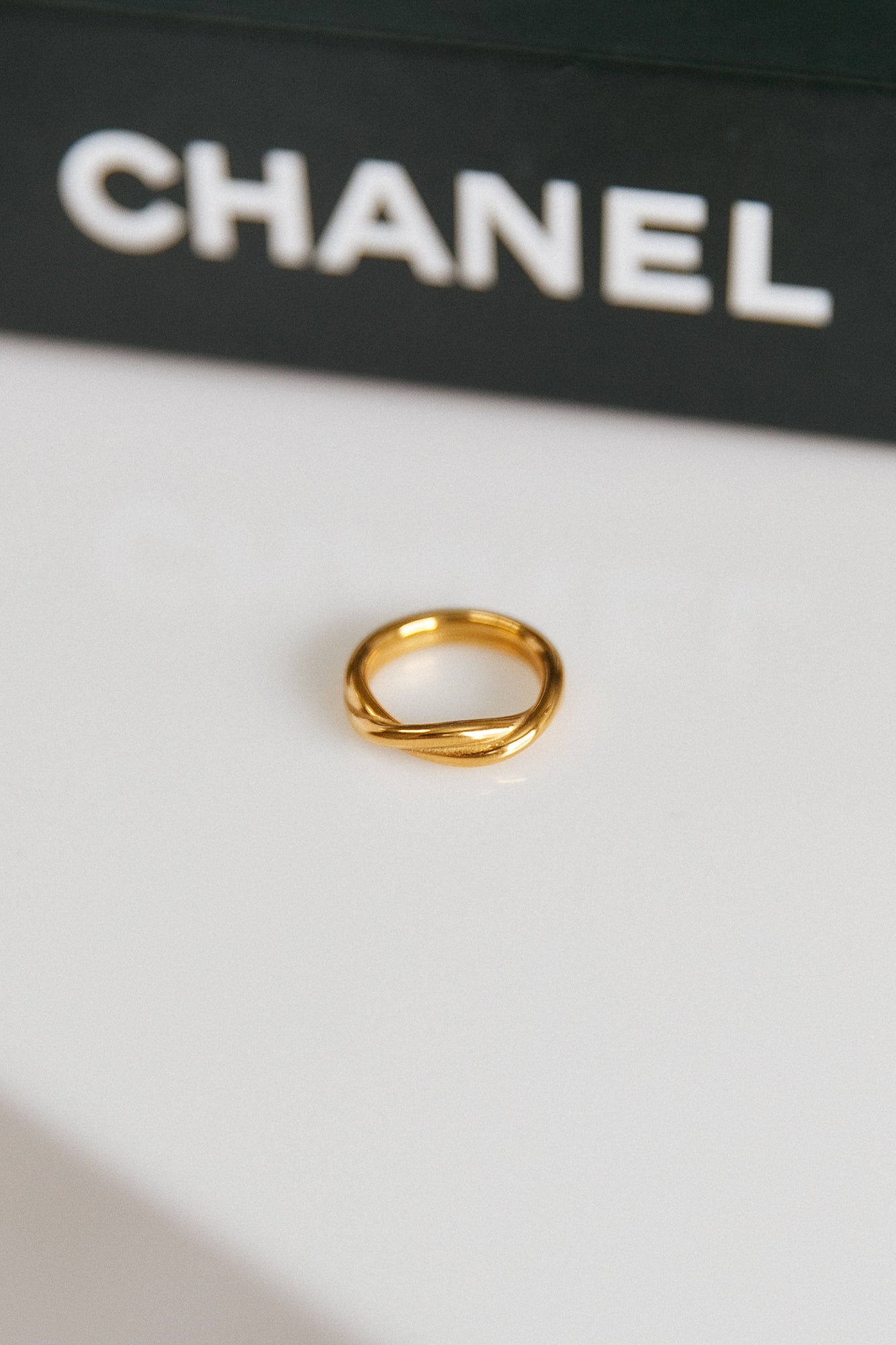 18k Gold Plated Dusk Is Mine Ring