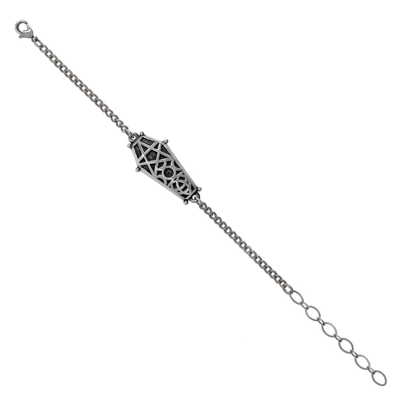 Hex Coffin Bracelet by Alchemy Gothic