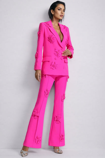Alena Blouse Jacket & Trousers Two-piece Set
