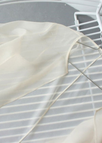 Apricot Organza Upf 50+ Cardigans Summer Tz014