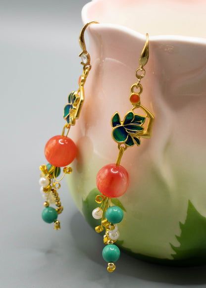 Turquoise Style Drop Earrings