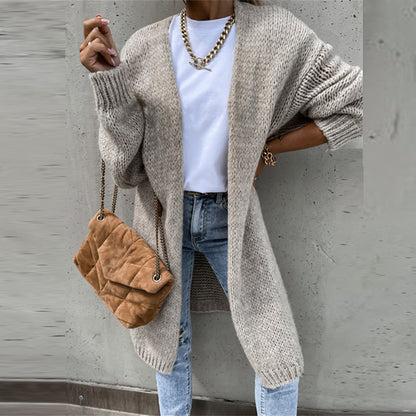 Lauren | ’s Relaxed Fit Long Open Front Cardigan