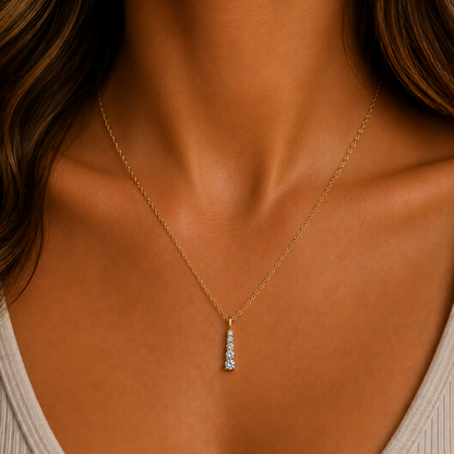 "blair" Cascade Lab Diamond Necklace