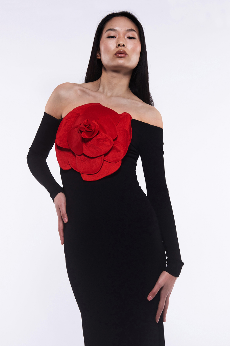 Blandine Off Shoulder Maxi Dress