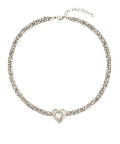 Boutique Gold Alloy Love Shell Pendant Necklace