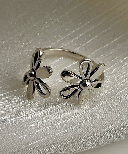 Boutique Silk Sterling Silver Rings Kx1015